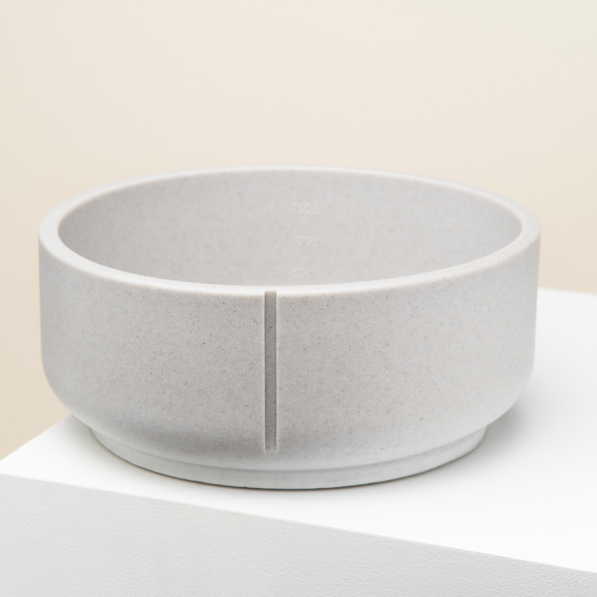 Pino – Classic Bowl – Non-Slip Sandstone & Hypoallergenic