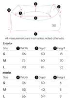 CAFIDE - Cama para Perros de Pana Negra, Snozy