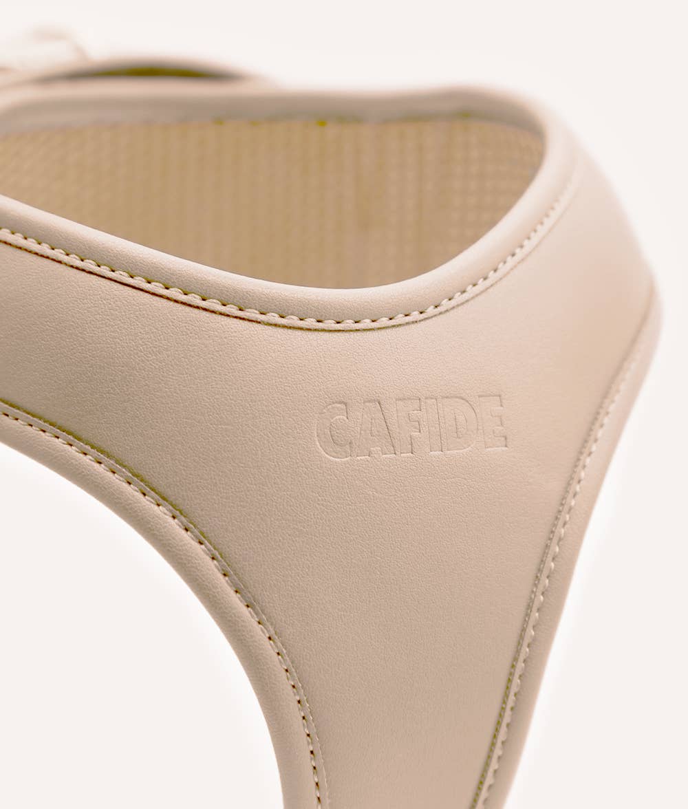 CAFIDE - Beige Vegan Leather Harness, Jala