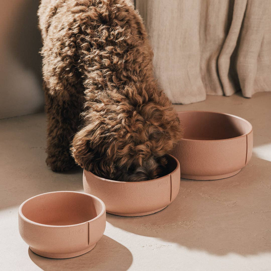 Pino – Classic Dog Bowl – Ultra-durable Sandstone & Hypoallergenic