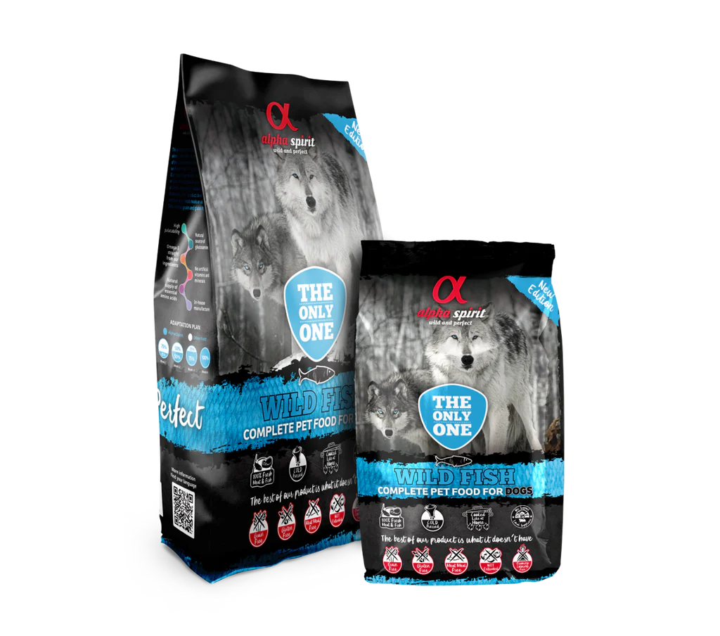Alpha Spirit Kibble - Wild Fish Recipe - Adult Dogs (The Only One)