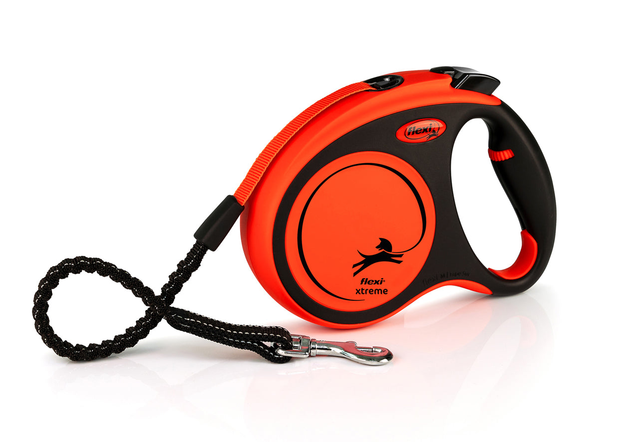 Correa Flexi Xtreme Cinta Negro/Naranja