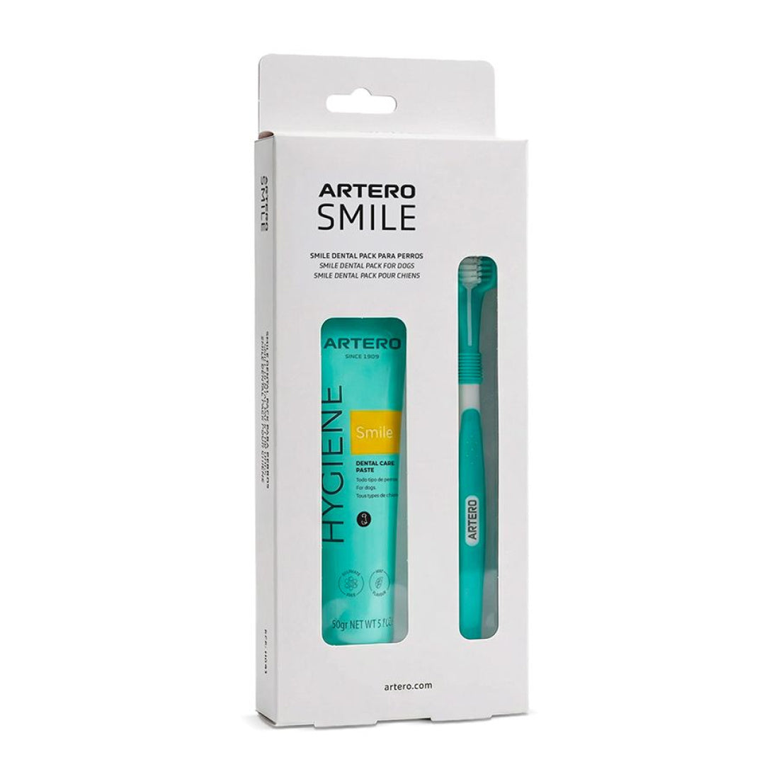 Artero – Dental Pack – Cepillo + Pasta Dentífrica + Dedal de Silicona