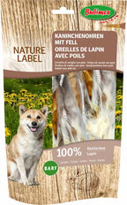 Orejas de conejo con pelo 100g