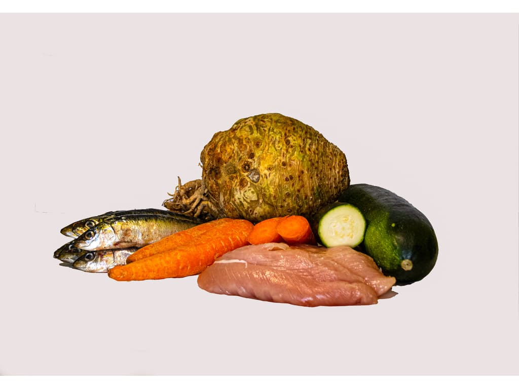 MoltBoo – Menú BARF de Sardinas y Pavo