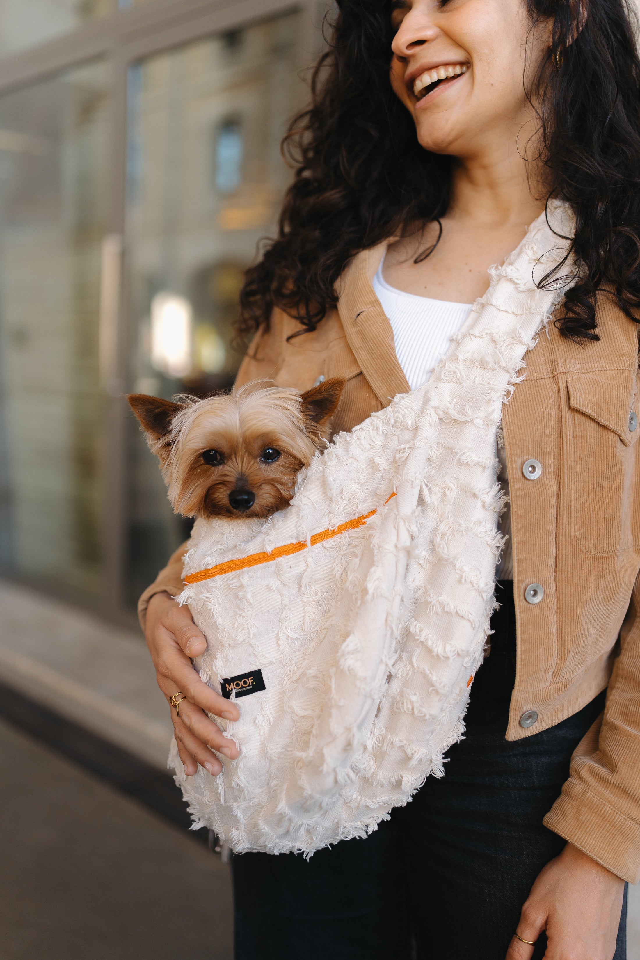 Moof - Loop Dog Carrier - Tie & Die