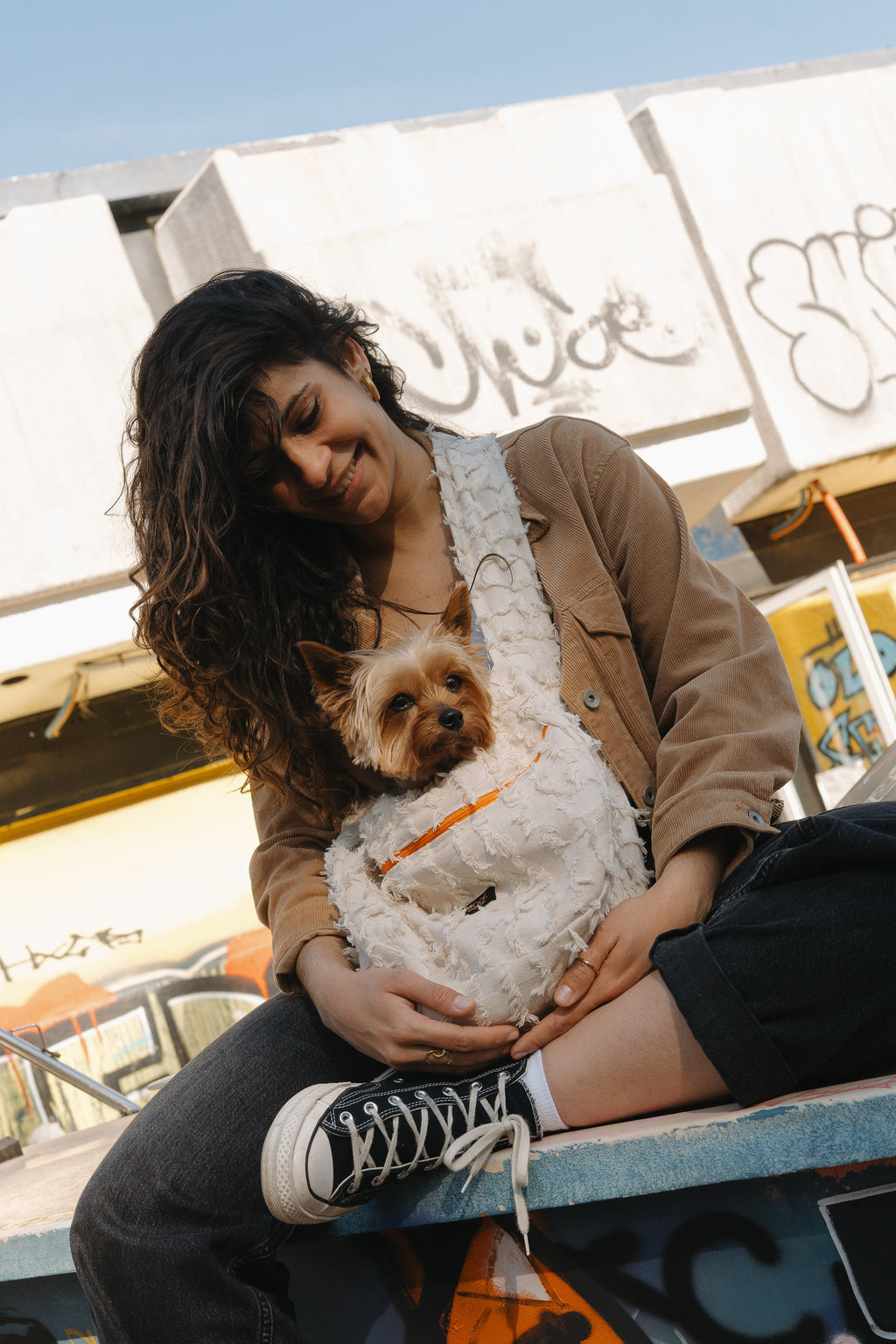 Moof - Loop Dog Carrier - Tie & Die
