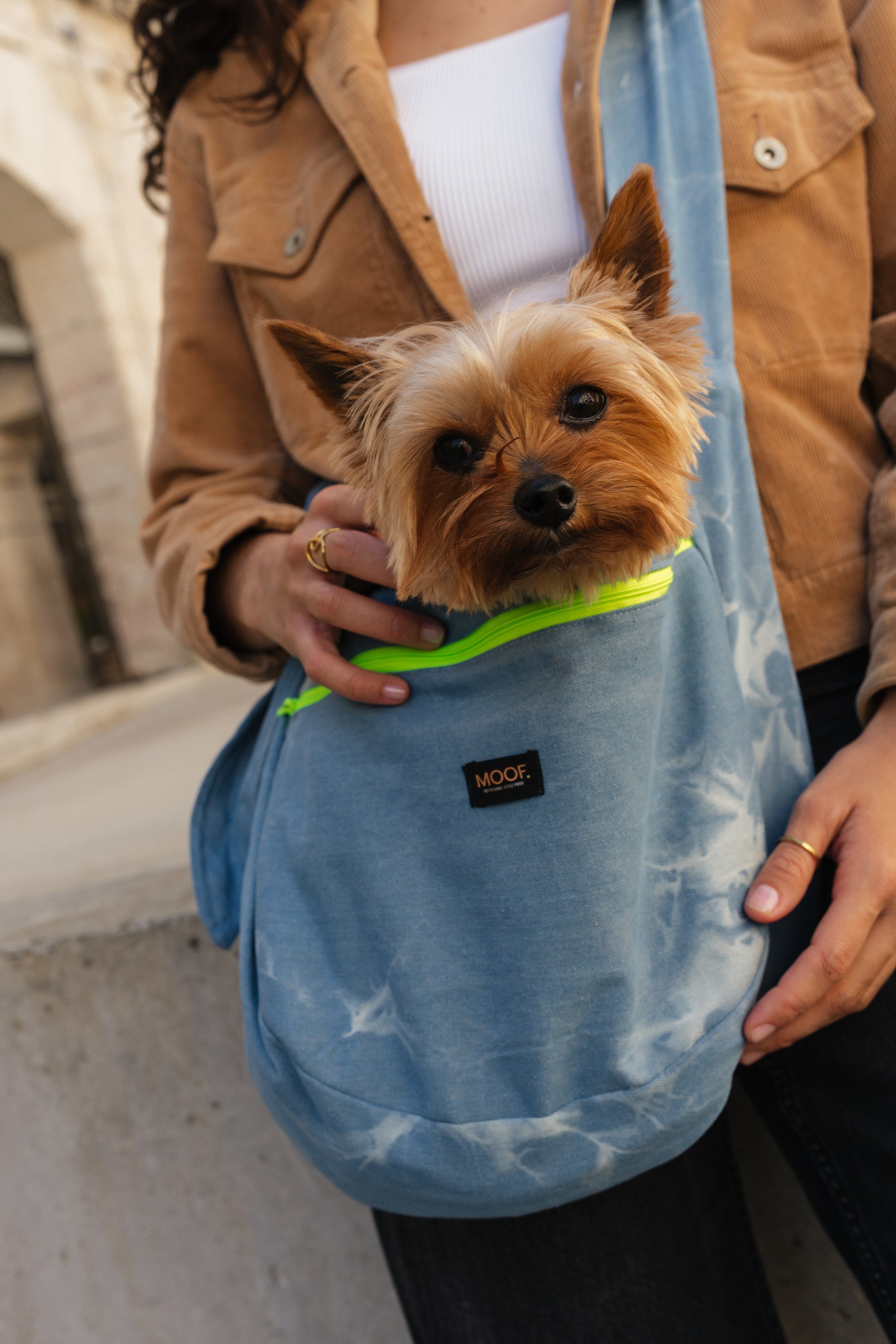 Moof - Loop Dog Carrier - Tie & Die