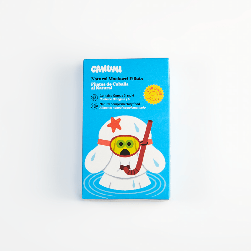 Canumi Comida Húmeda para Perros - Filetes de Caballa del Atlántico Salvaje - Perros Adultos