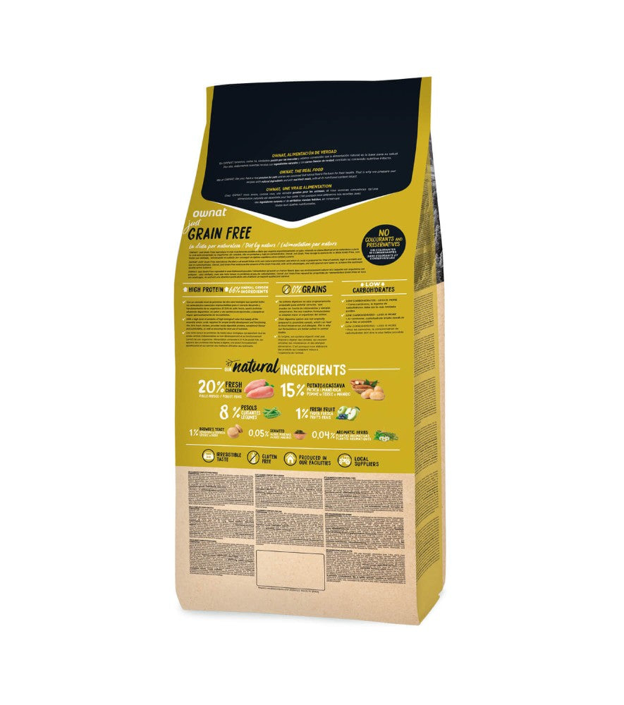 Ownat Grain‑Free Kibble - Chicken for Junior Dogs