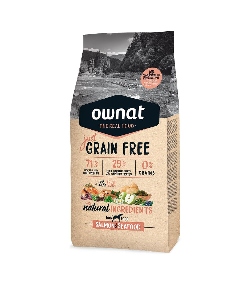 Ownat Kibble - Salmon & Seafood Grain‑Free - All Breeds