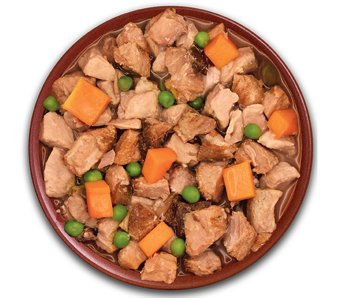 Alpha Spirit Wet Dog Food - Real Fish Stew for Adult Dogs