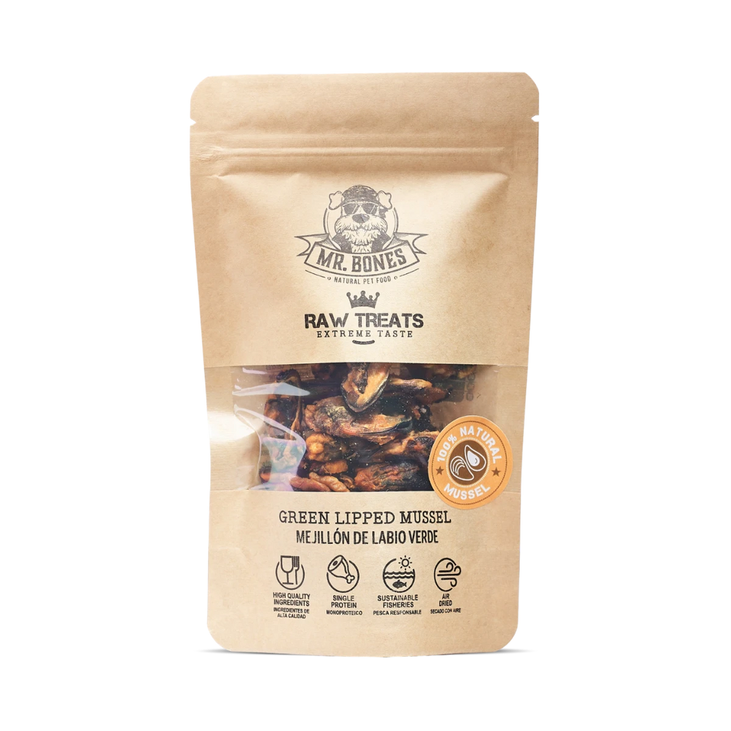 Mr. Bones – Green Lipped Mussel – Raw Treats