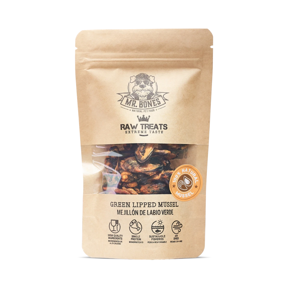 Mr. Bones – Green Lipped Mussel – Raw Treats
