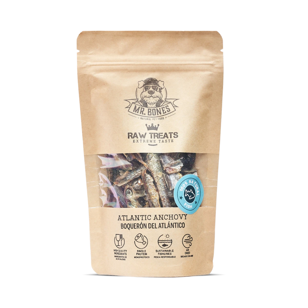 Mr.Bones Natural Dog Chews – Anchoa Atlántica – Sin Granos