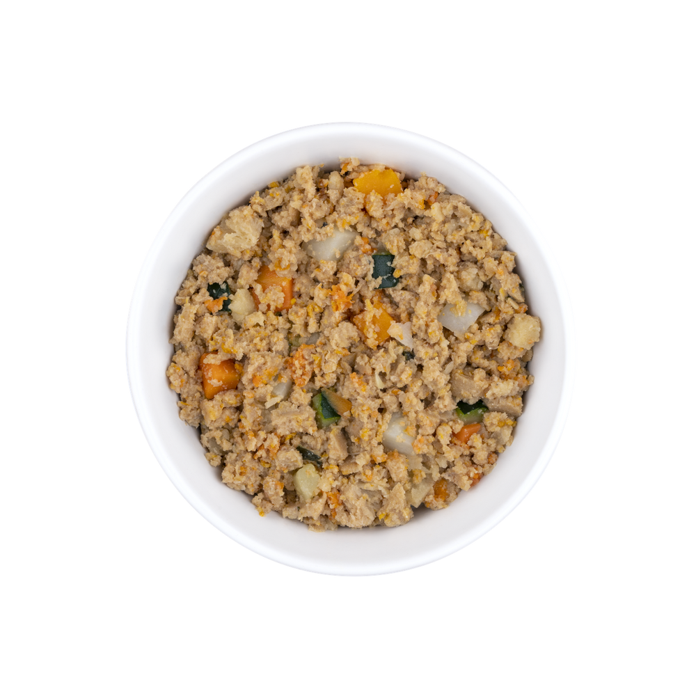 Rovinfood - Menú Salmón - Comida Cocinada Para Perros Adultos Congelada