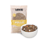 Rovinfood - Menú Pollo - Comida Cocinada Para Cachorros Congelada