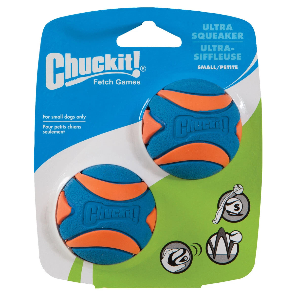 Chuckit! – Ultra Squeaker Ball – Goma Natural