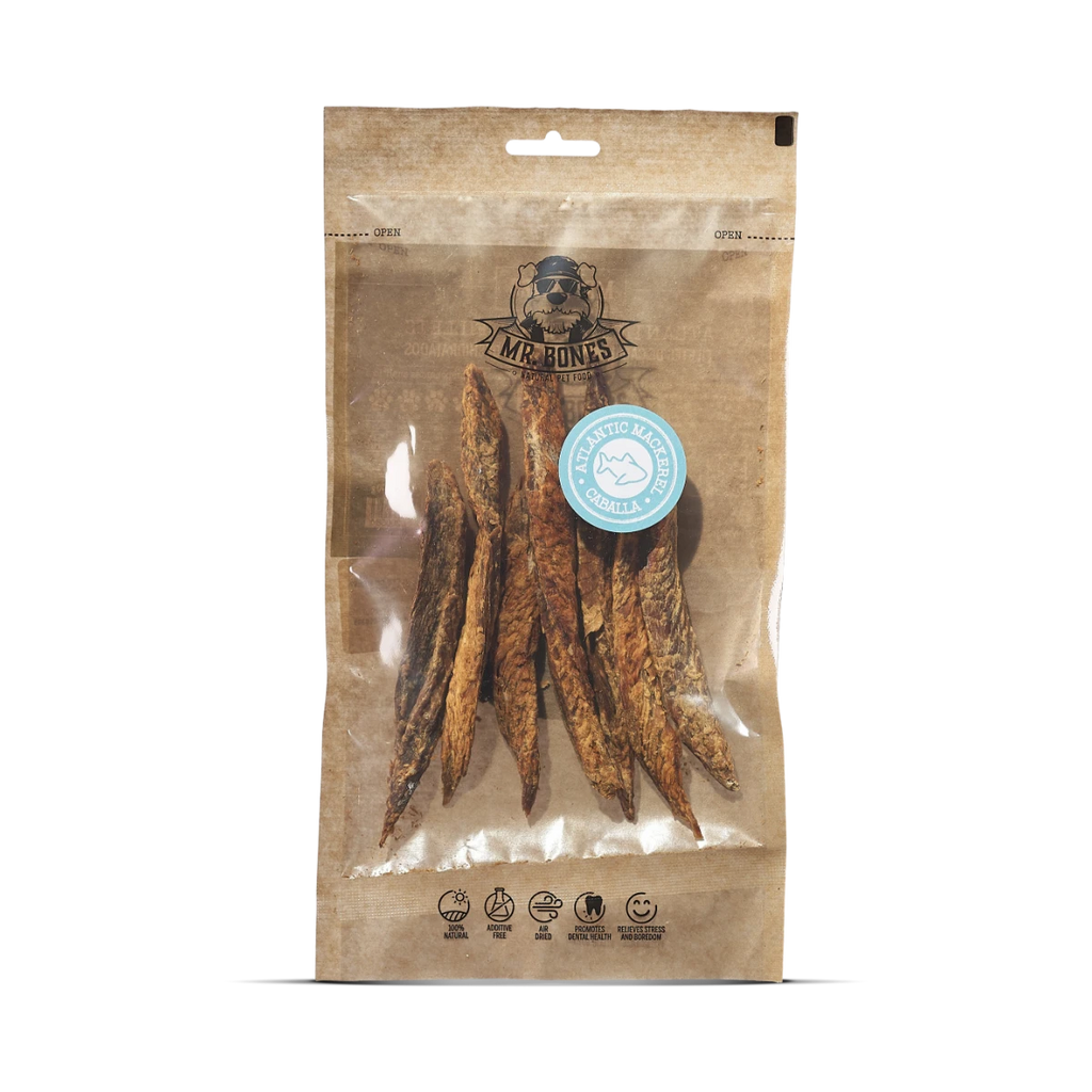 Mr.Bones Natural Dog Chews – Atlantic Mackerel – Natural Dental Health