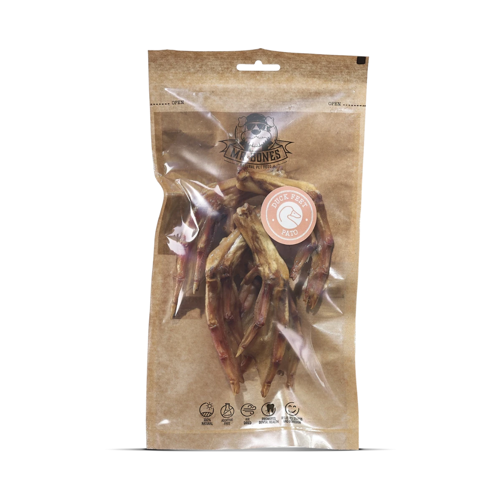 Mr.Bones Natural Dog Chews – Duck Feet – Natural Dental Health