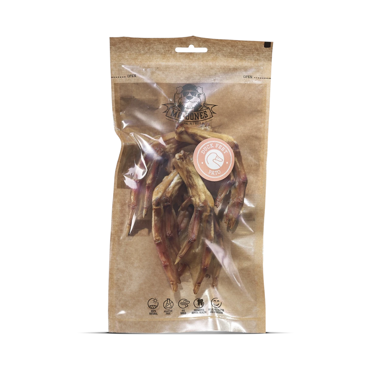Mr.Bones Natural Dog Chews – Duck Feet – Natural Dental Health