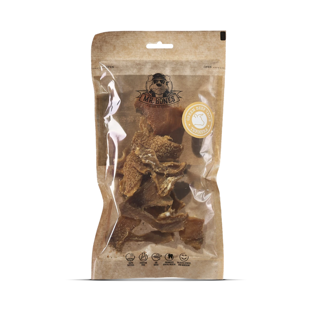 Mr.Bones Natural Dog Chews – Green Beef Tripe – Natural Dental Health