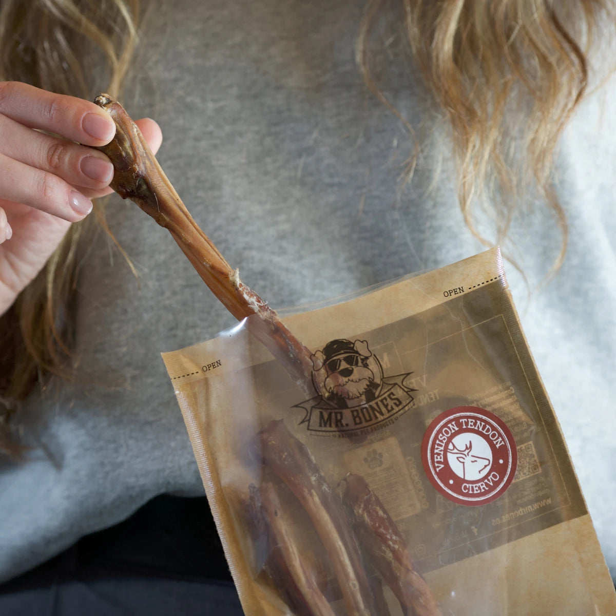 Mr. Bones – Venison Tendon – Natural Chew
