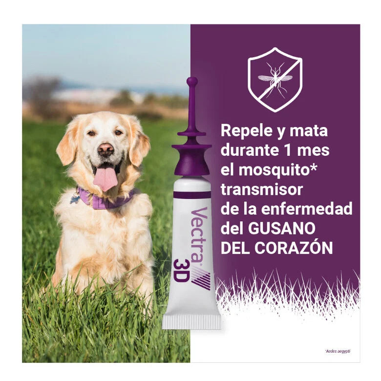 Vectra – 3D Dog Treatment – Flea & Tick Defence