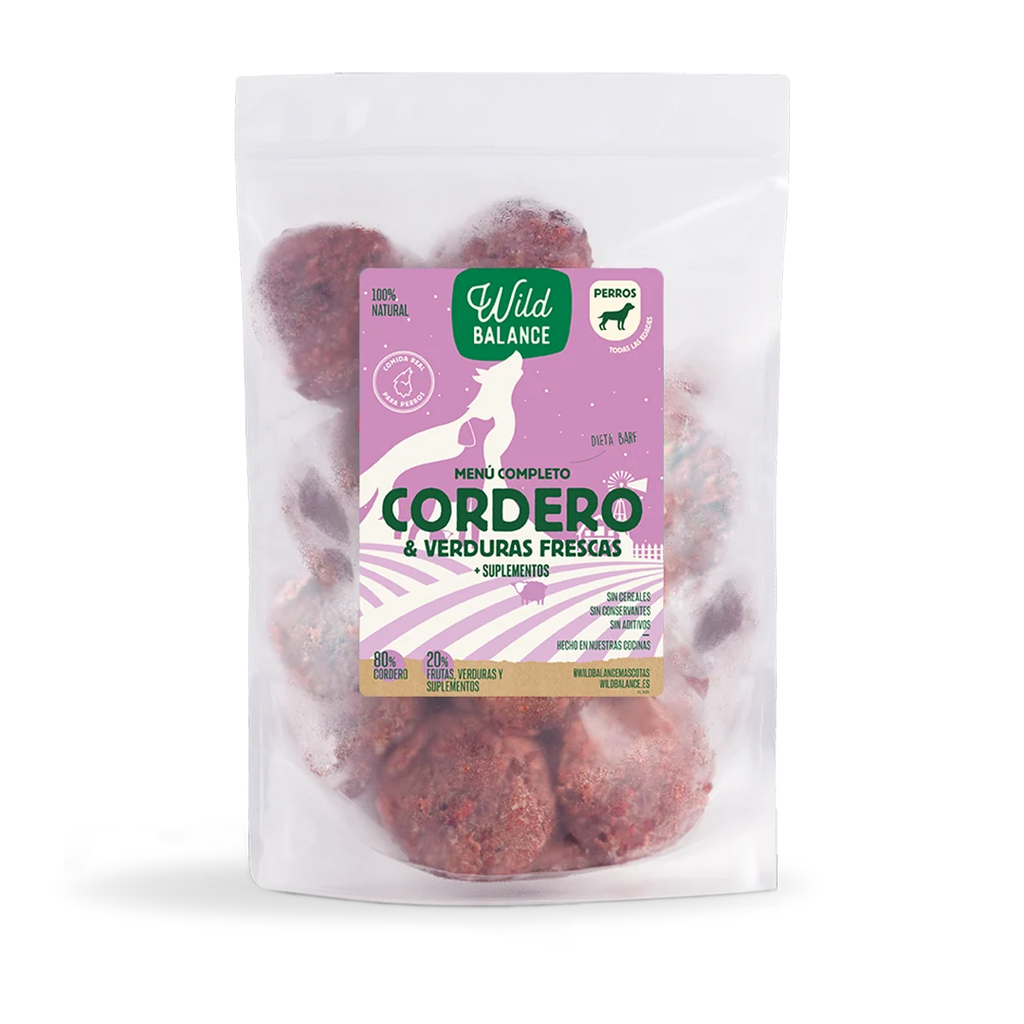Wild Balance Menú completo de cordero para perros