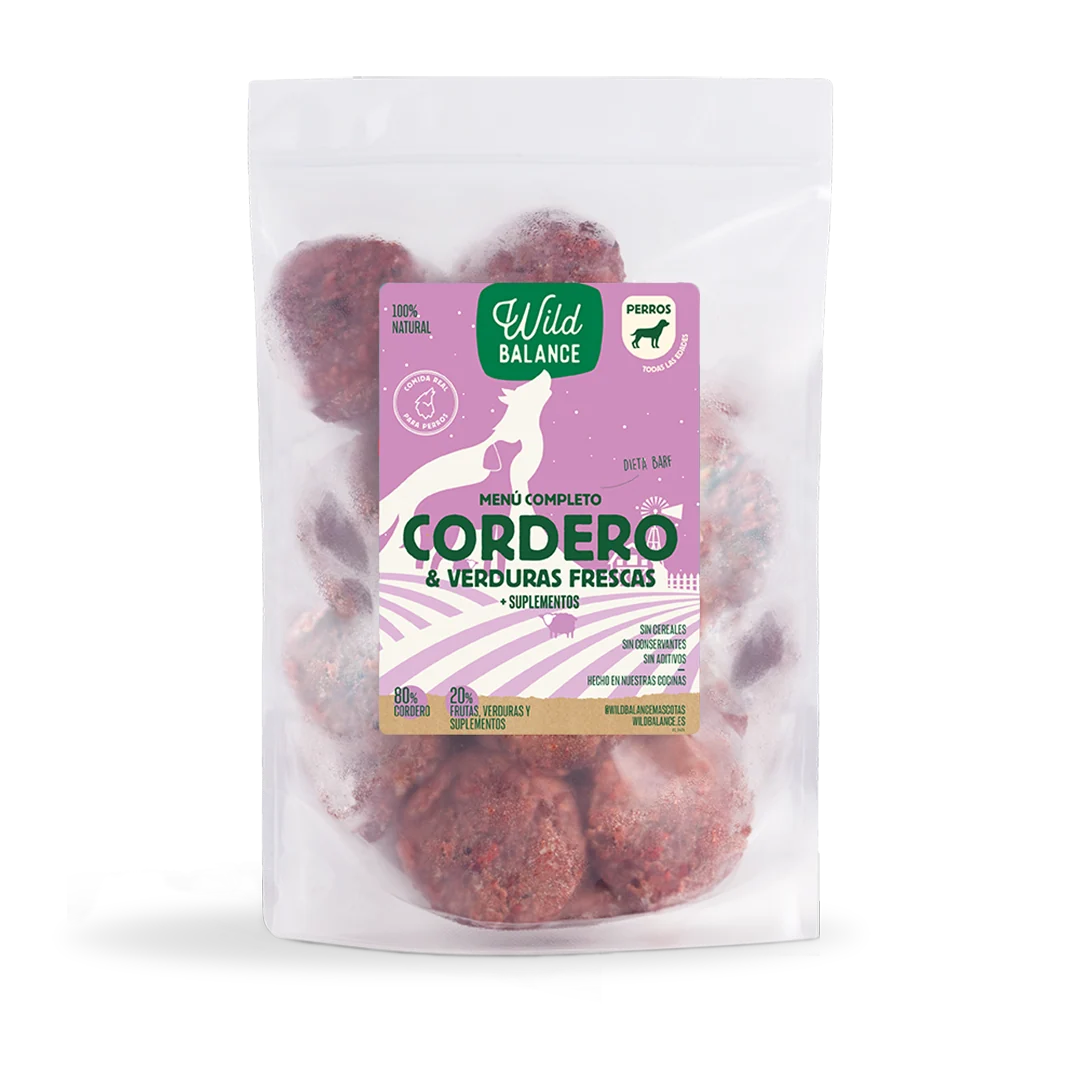 Wild Balance Menú completo de cordero para perros
