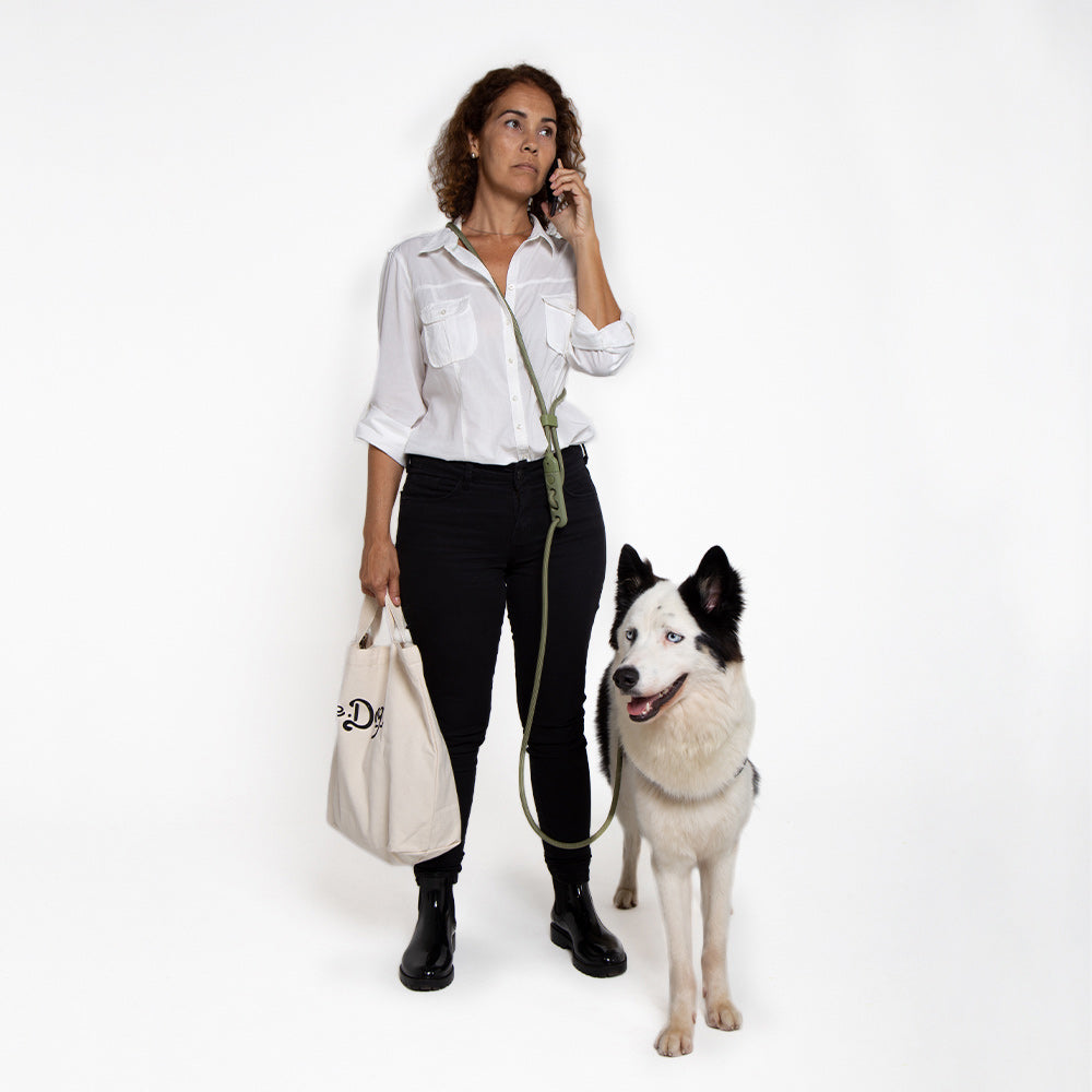 Zee.Dog – Army Green – Hands-Free Leash