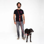 Zee.Dog – Neon Coral – Hands-Free Leash